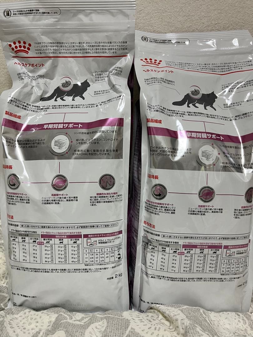 ロイヤルカナン　 CANIN 早期腎臓サポート 2kg 2袋　猫