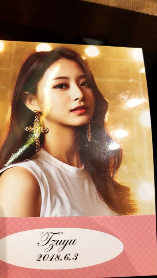 TWICE ツウィ 直筆サイン