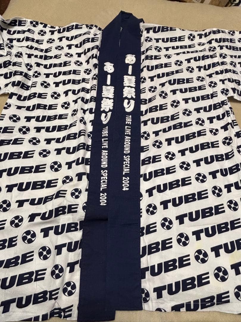 TUBE あー夏祭り　ハッピ　法被　半纏　超レア商品　写真5.6枚目を確認して！