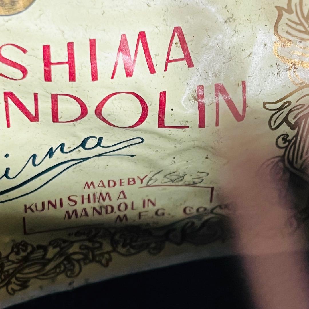 Kunishima 国島 マンドリン No.106 ジャパンビンテージ