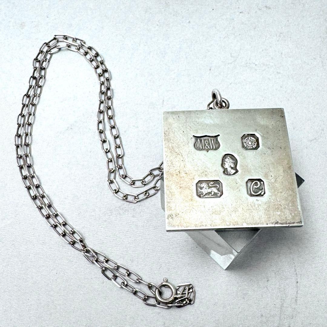 ヴィンテージ マッピンウエブ スターリングシルバーインゴット ペンダントF570