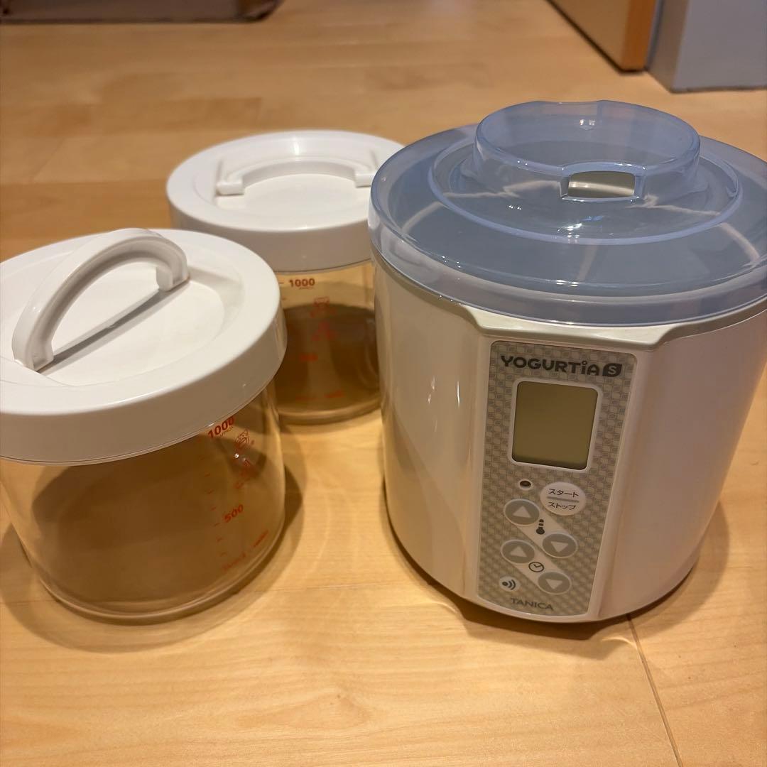 タニカ ヨーグルティアS ガラス容器2個セット