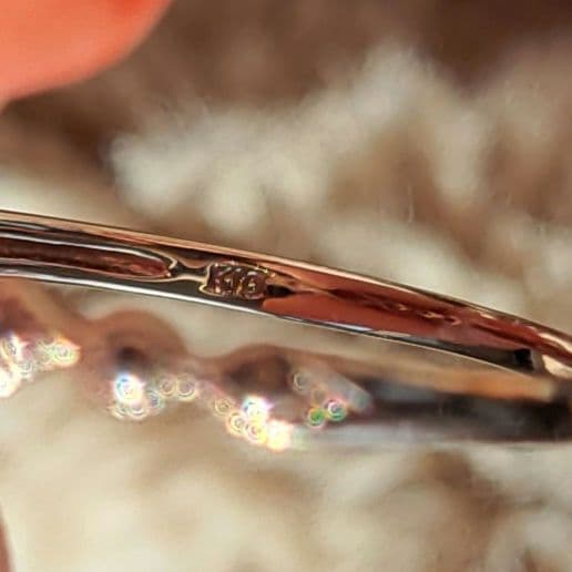 本日のみ　ガーネット　リング　13号　k10