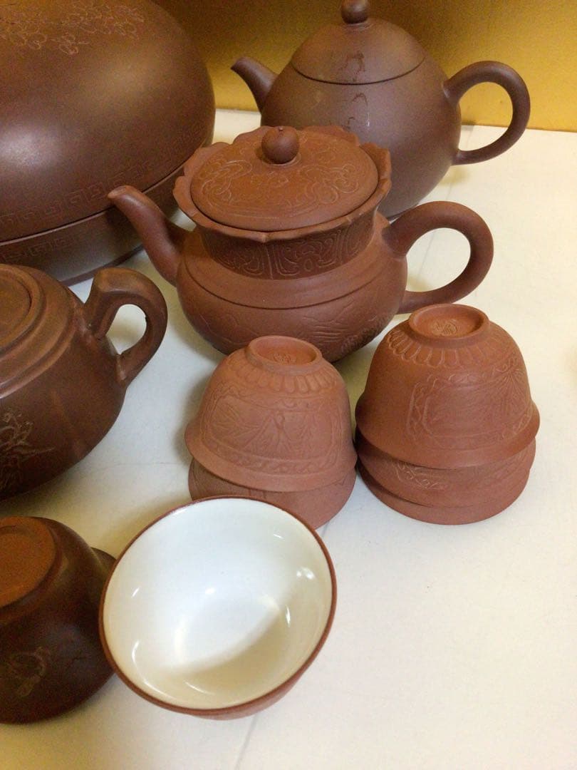 朱泥 茶器 急須 箱無し