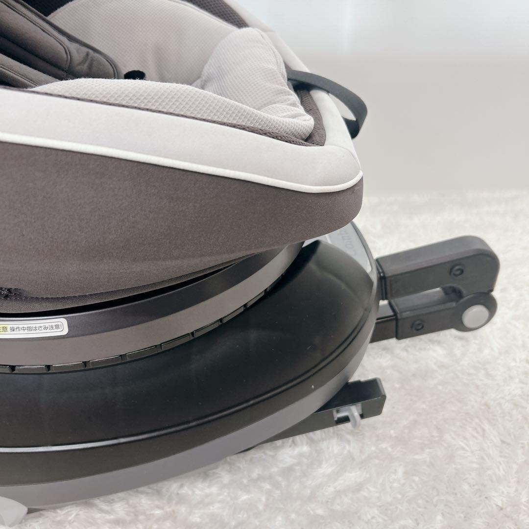 コンビ クルムーブスマート isofix エJK-550 灰色　スースーファン付