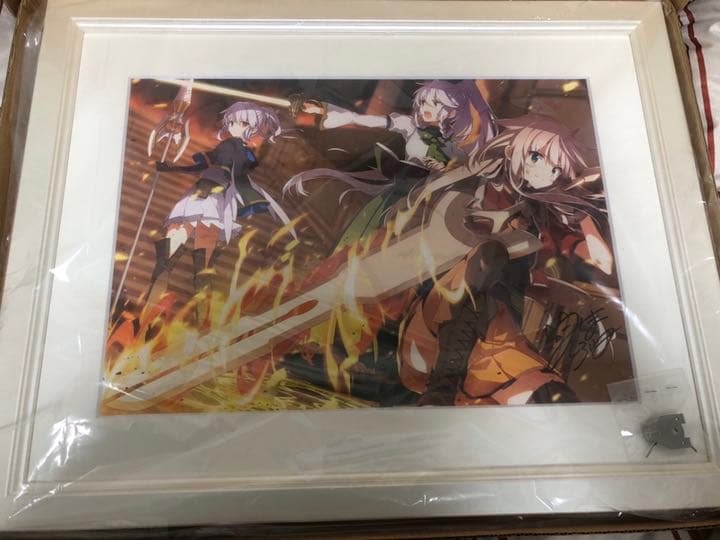 【お寿司さん専用】三嶋くろね A3直筆サイン入り複製原画