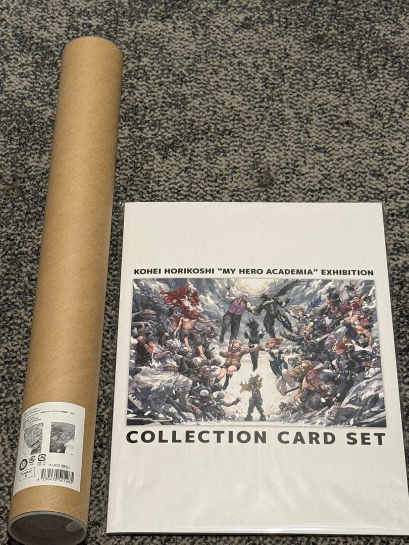 僕のヒーローアカデミア　原画展　A2アートポスター2枚セット＋入場特典