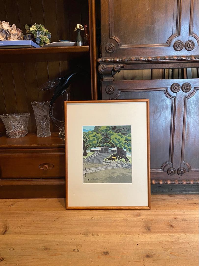 徳力冨吉郎 京洛十二題 額縁 インテリア