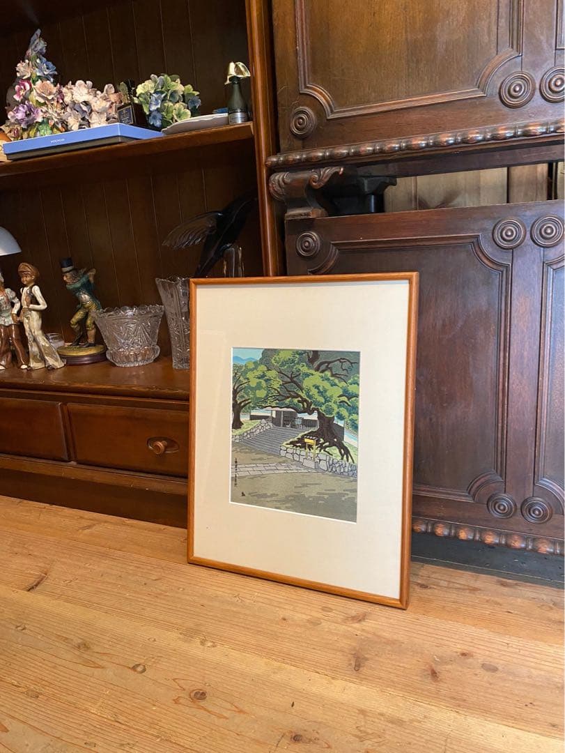 徳力冨吉郎 京洛十二題 額縁 インテリア