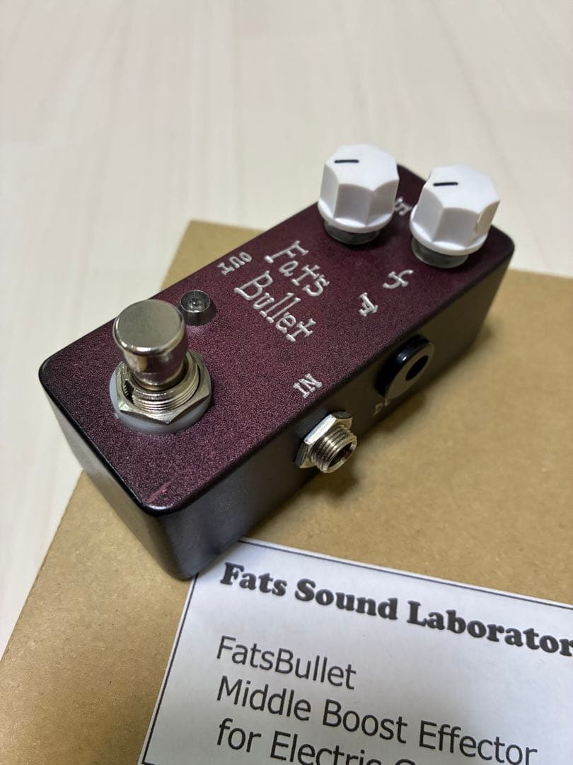 最終価格☆Fats Sound Lab Fats Bullet☆FixedWah