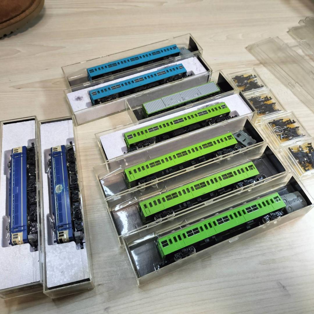 ☆Ｎゲージ　車両セット　山手線　京浜東北線　貨物車両　9両