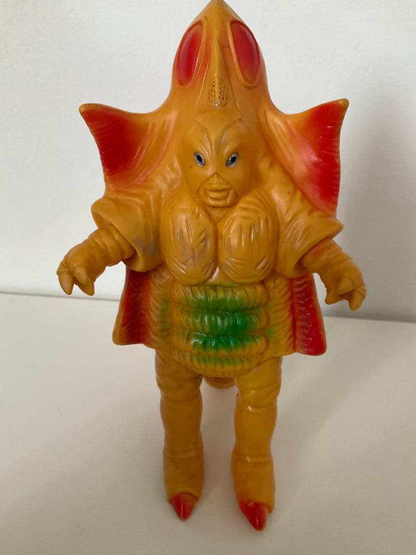 アイアン　ミラーマン　当時もの　ソフビ　ブルマァク