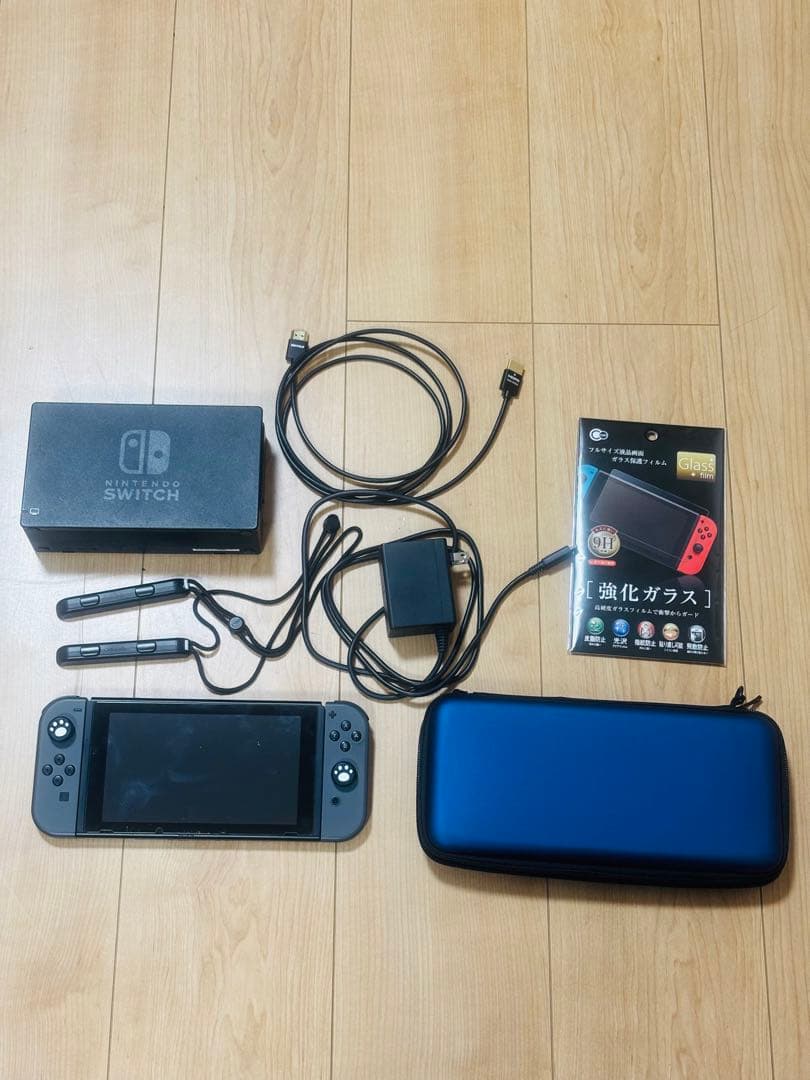 Nintendo Switch 本体+ケース+充電器+HDMI+保護フィルム