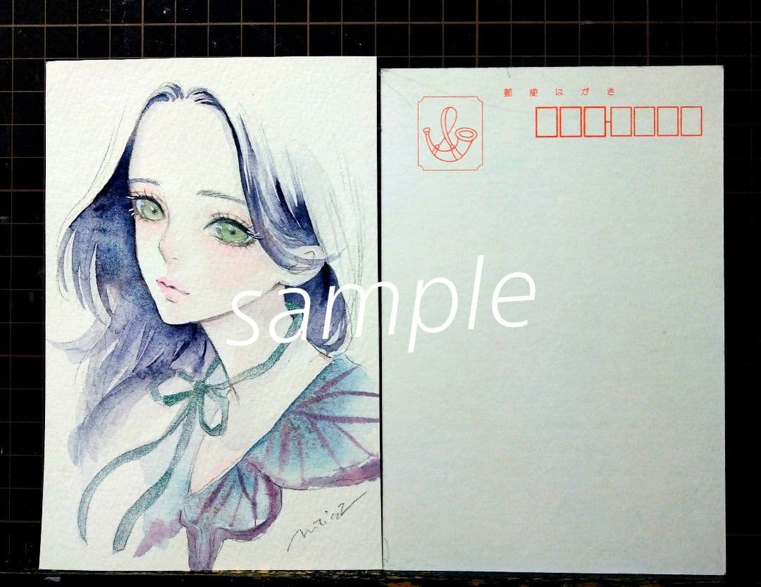 手描きイラスト 2378C 原画　肉筆　オリジナル