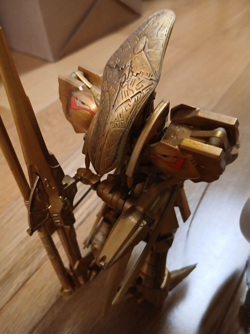 ファイブスター物語　FSS ロボット模型セット 青と金