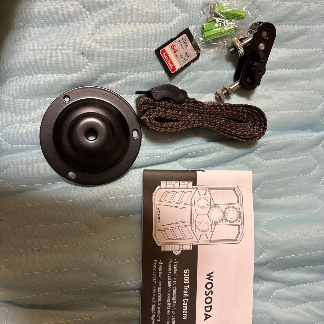 WOSPORTS G600 トレイルカメラ　防范カメラ2台