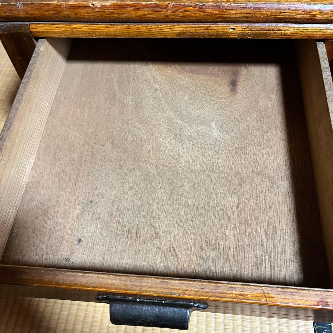 古道具　昭和レトロ　文机　ローテーブル　木製
