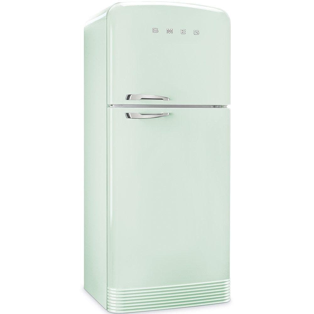 SMEG冷凍冷蔵庫　新品　パステルグリーン 100V FAB50P（右ヒンジ）