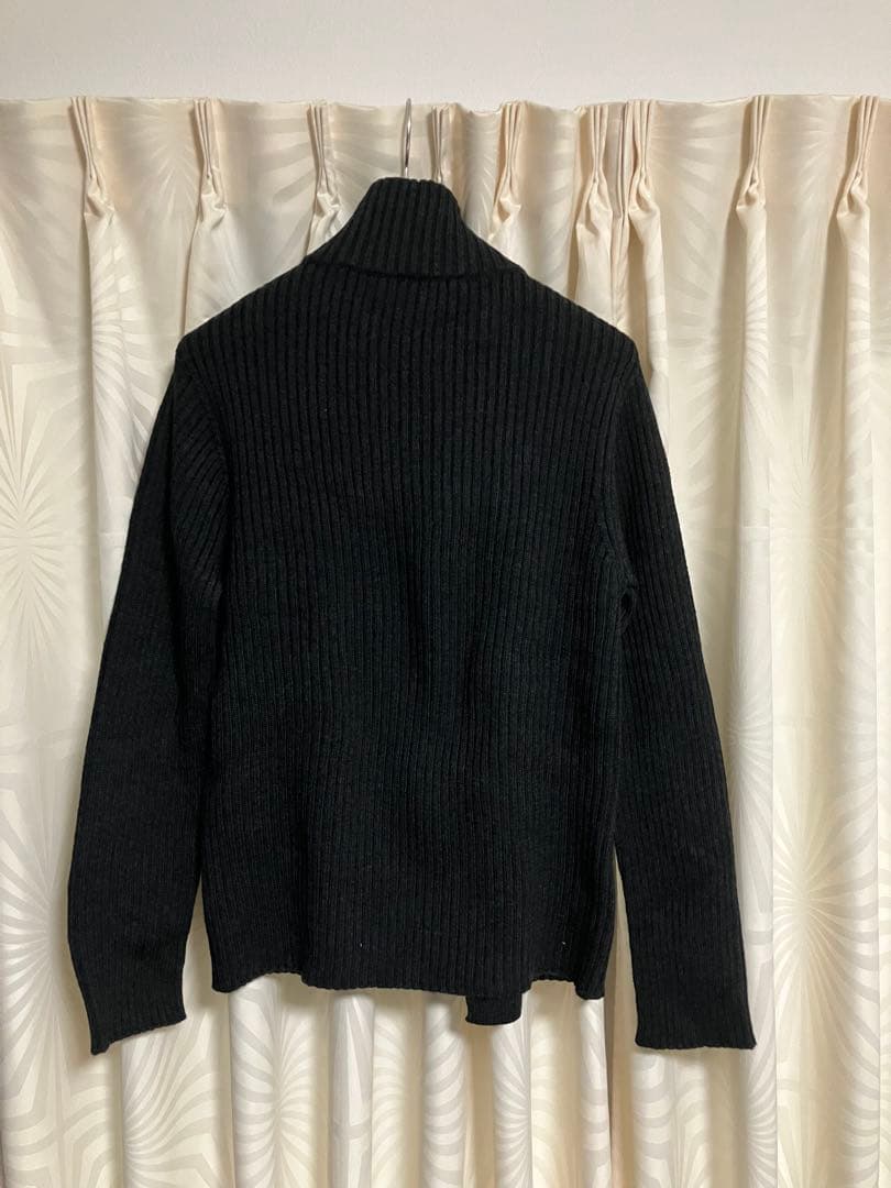 D &G ドルチェ&ガッバーナ　アウター リブ編みタートルネックジャケット