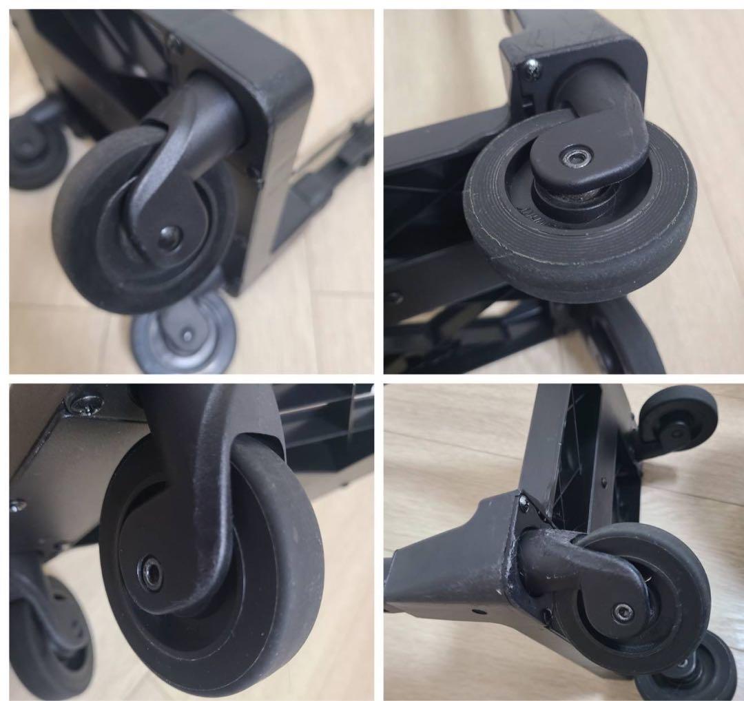 【SWANY】スワニー キャリーバッグ リボン ブラック