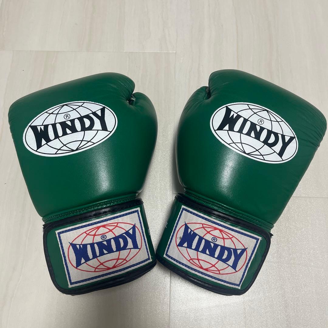 美品⭐︎ WINDY ボクシンググローブ 12 oz 12オンス　グリーン