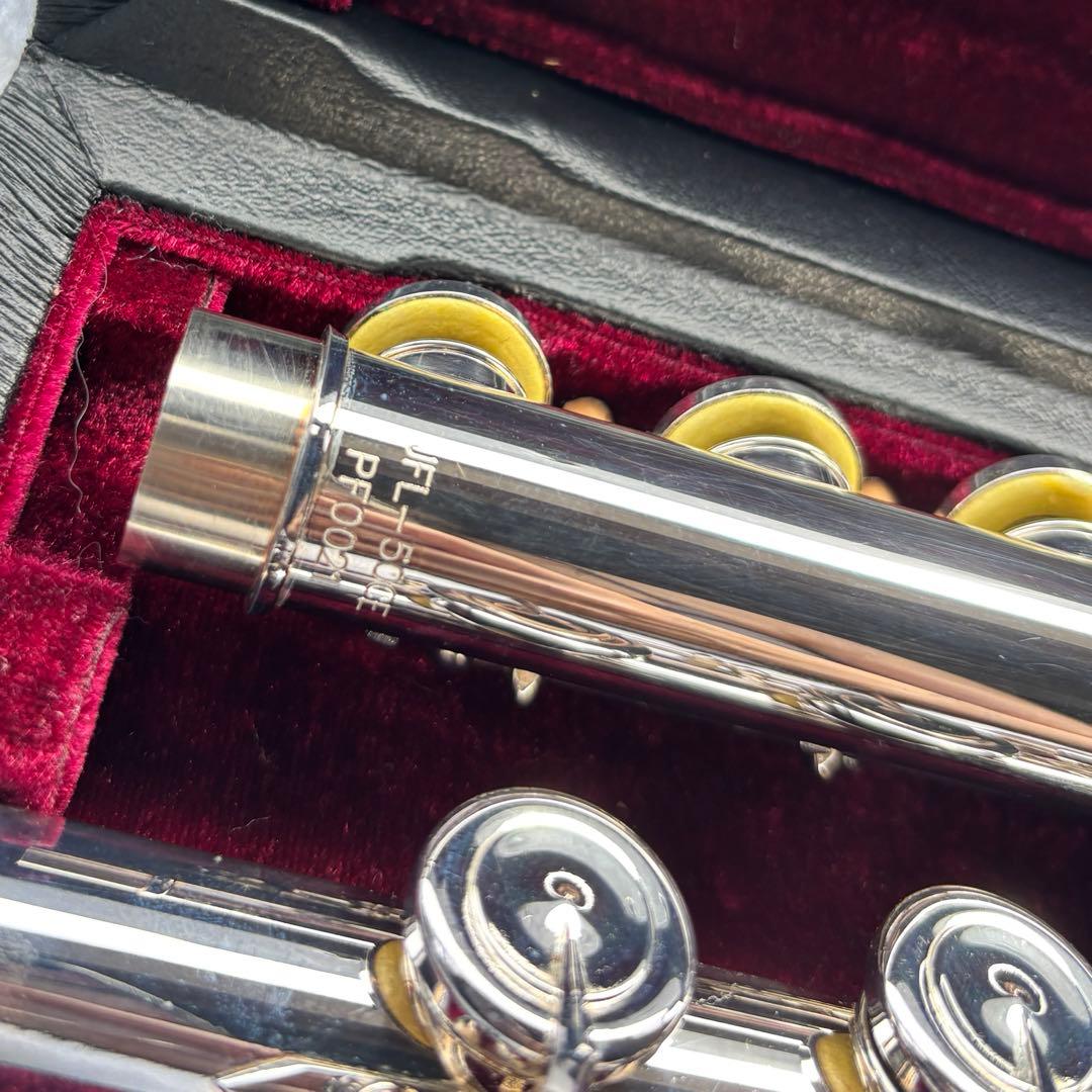フルート初心者セット銀製フルート本体と付属品