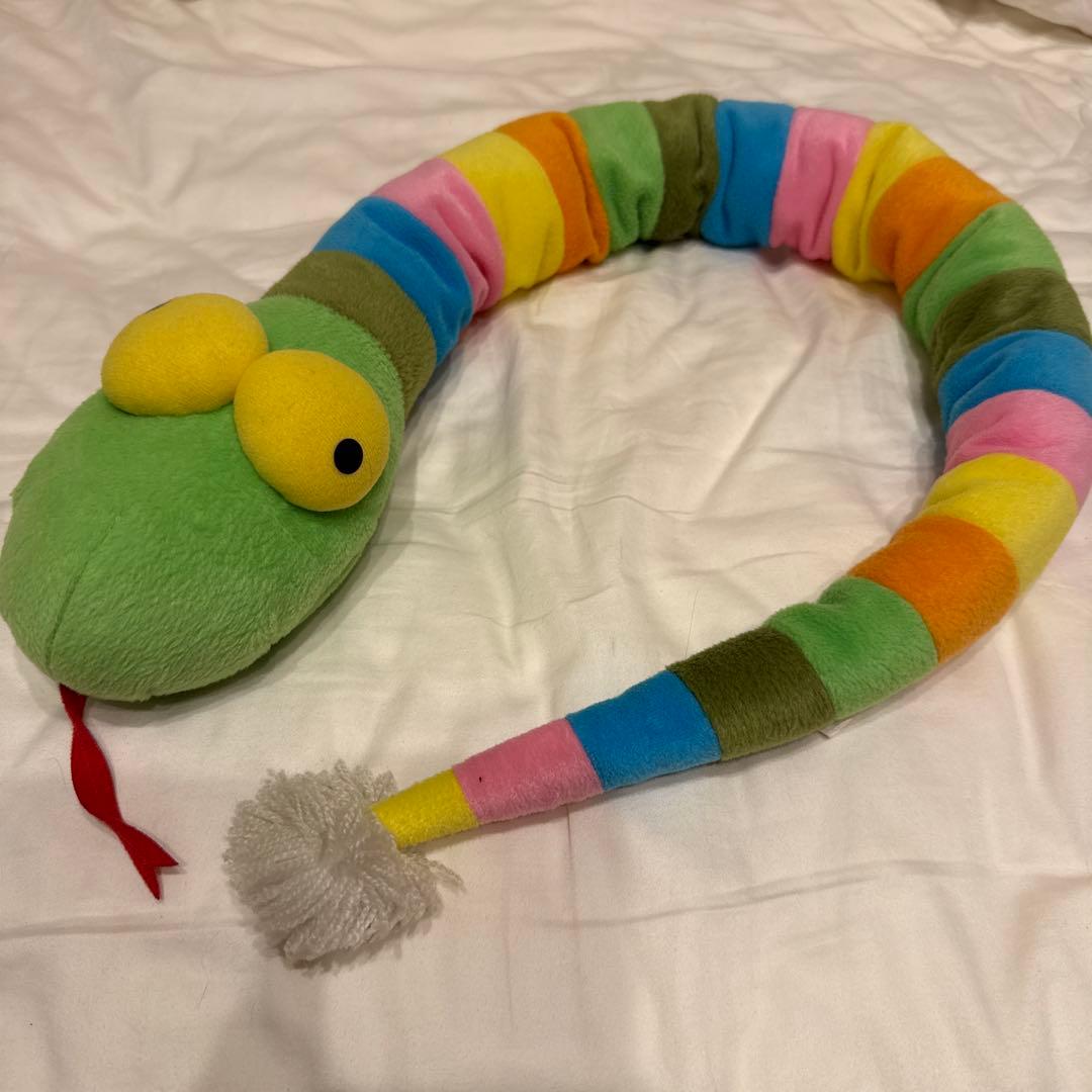 バムとケロ しましまヘビ ぬいぐるみ L