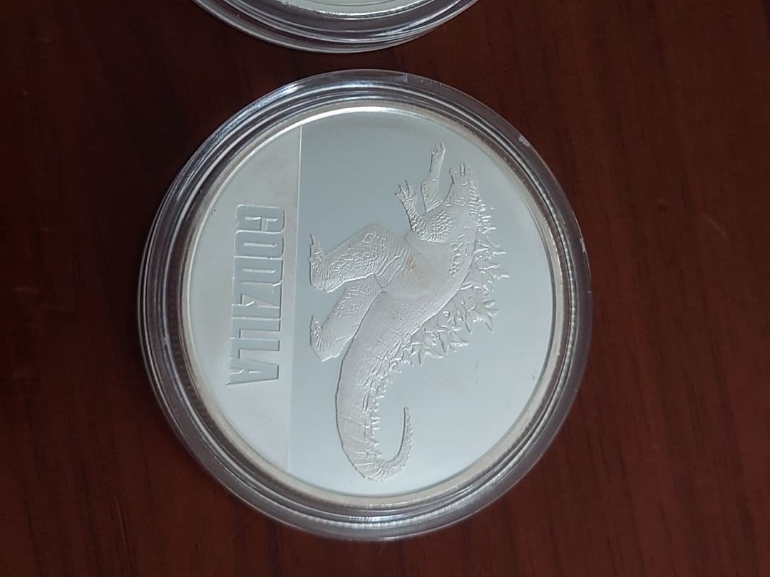 King Kong Godzilla 銀 2枚セット