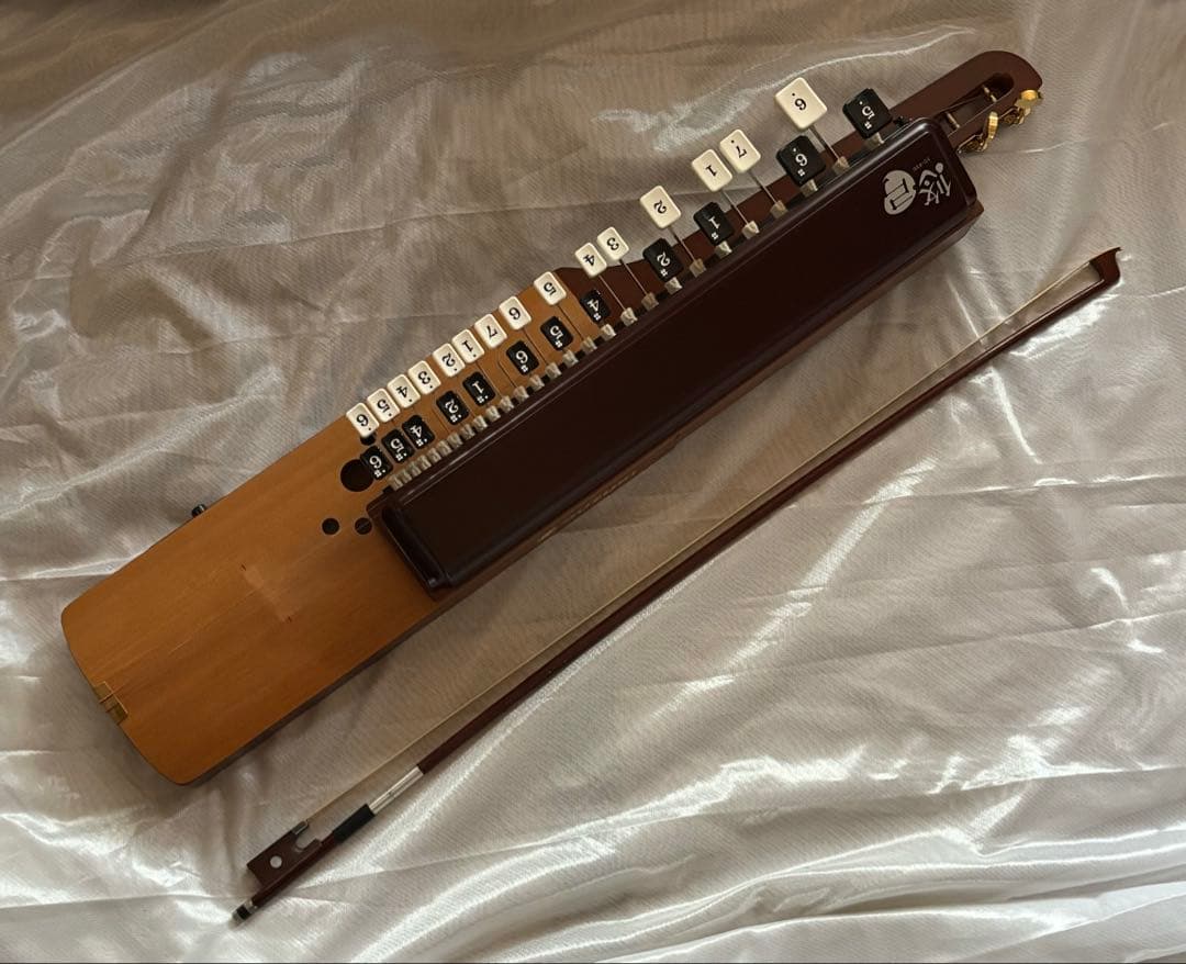 【悠弓】弓弾き大正琴 SUZUKI YTS-01 ハードケース 配送専用箱付