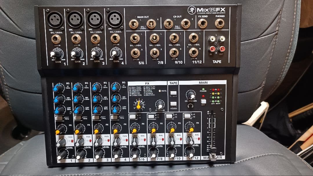 配信機器・PA機器・レコーディング機器 MACKIE / MIX12FX