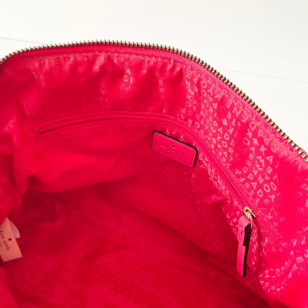 【ほぼ新品】kate spade 2way ハンドバッグ キルティング チェーン