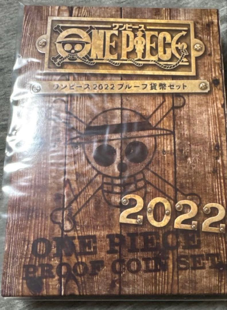 ONE PIECE 2022 プルーフ　硬貨は無しです。