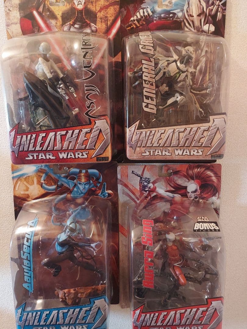 スターウォーズ UNLEASHEDシリーズ 22個セット ブリスター未開封
