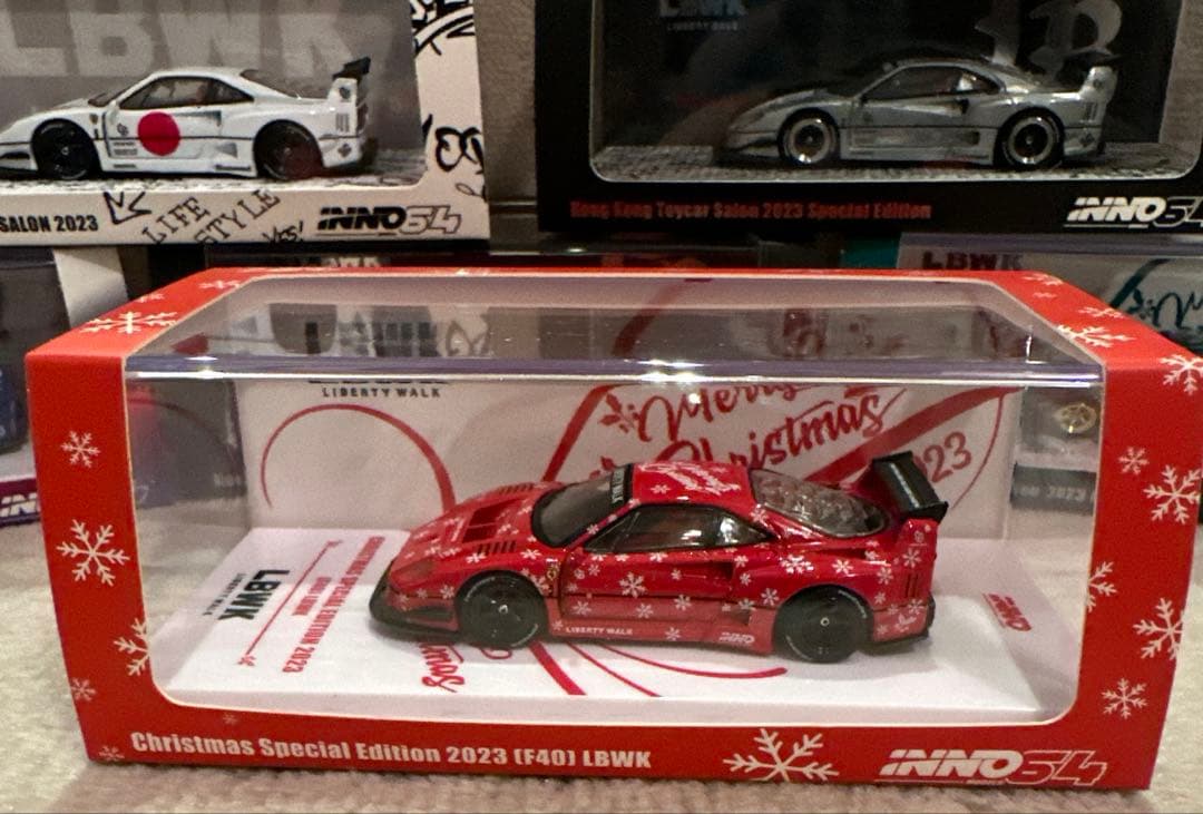 LBWK F40 2023・2024・特別版ミニカー6台セット