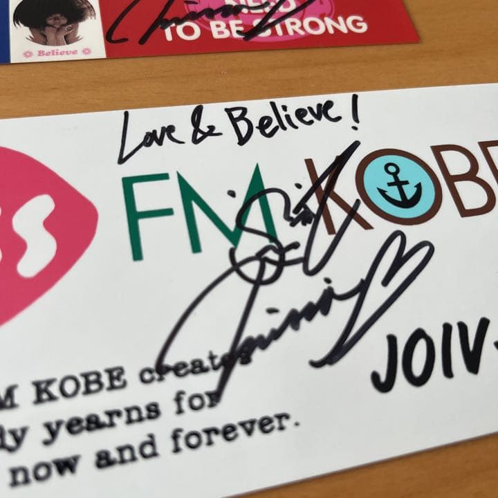 MISIA 直筆サイン入りステッカー