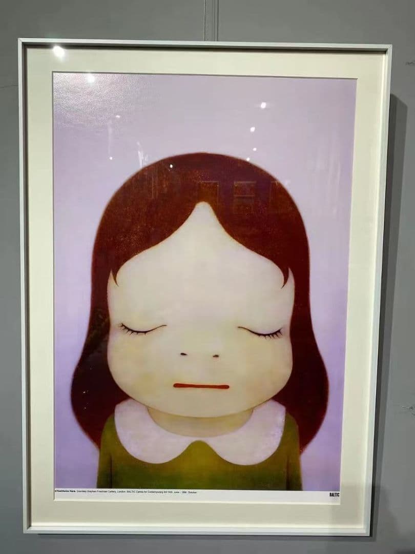 奈良美智 ポスター 2枚 Eyes Open & Eyes Closed