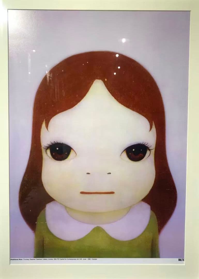 奈良美智 ポスター 2枚 Eyes Open & Eyes Closed