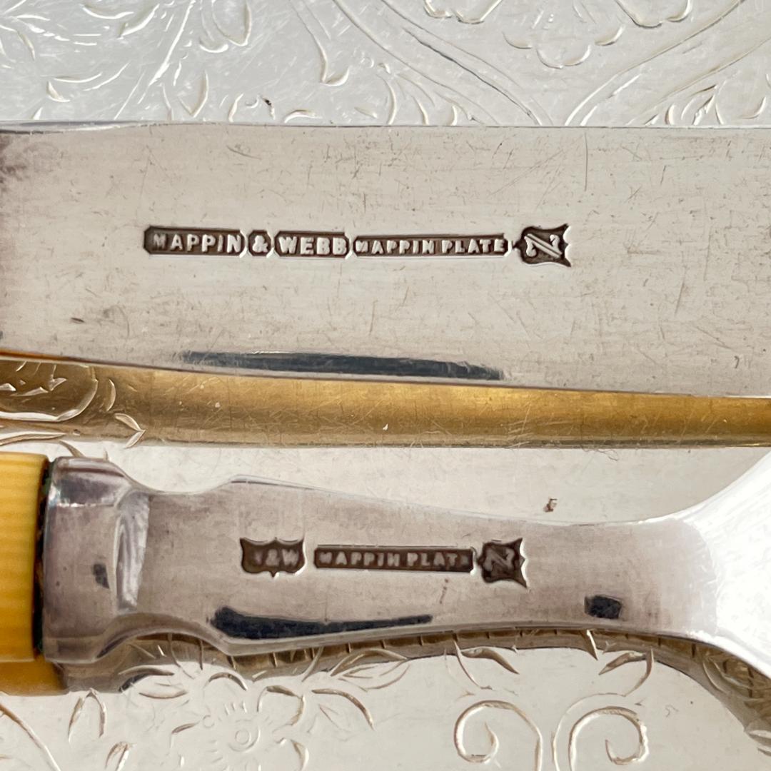【Mappin & Webb】 カトラリーセット ナイフ/フォーク サーバー