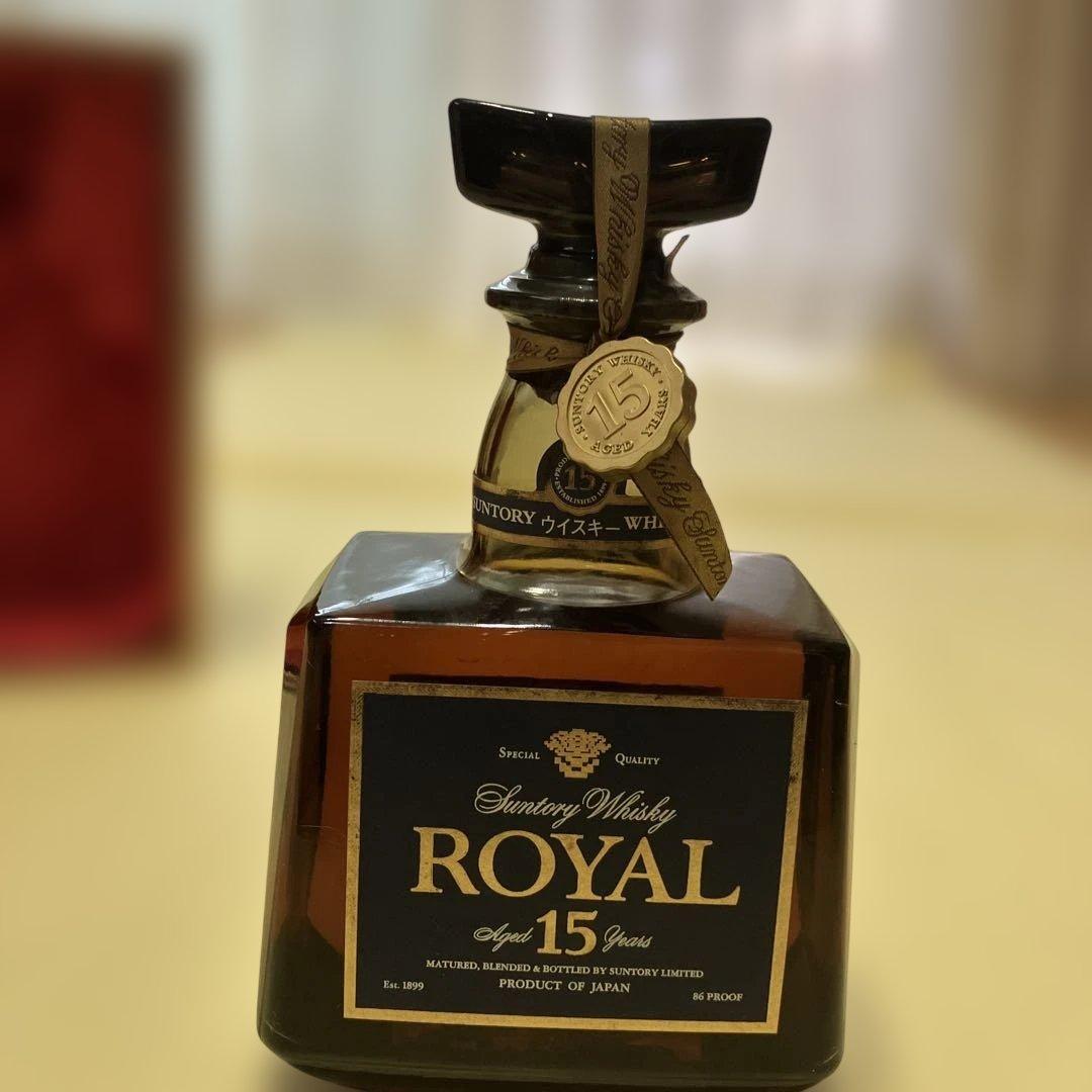 【未開栓】サントリーウイスキー ロイヤル 15年　お盆前セール