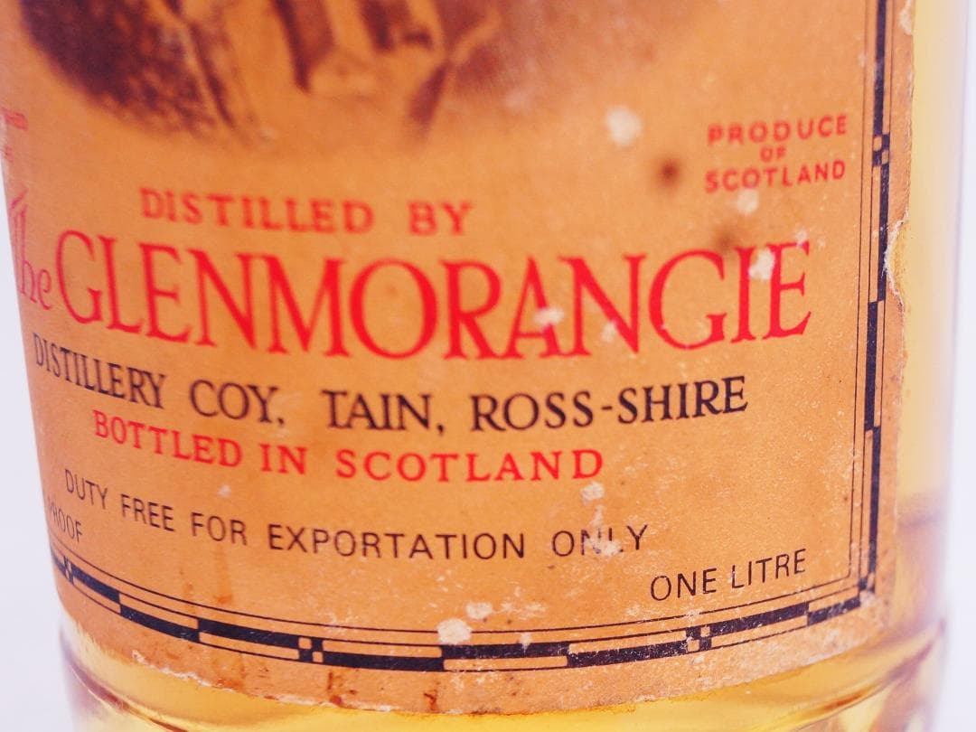 グレンモーレンジGLENMORANGIE10年シングル 1000ml 1L