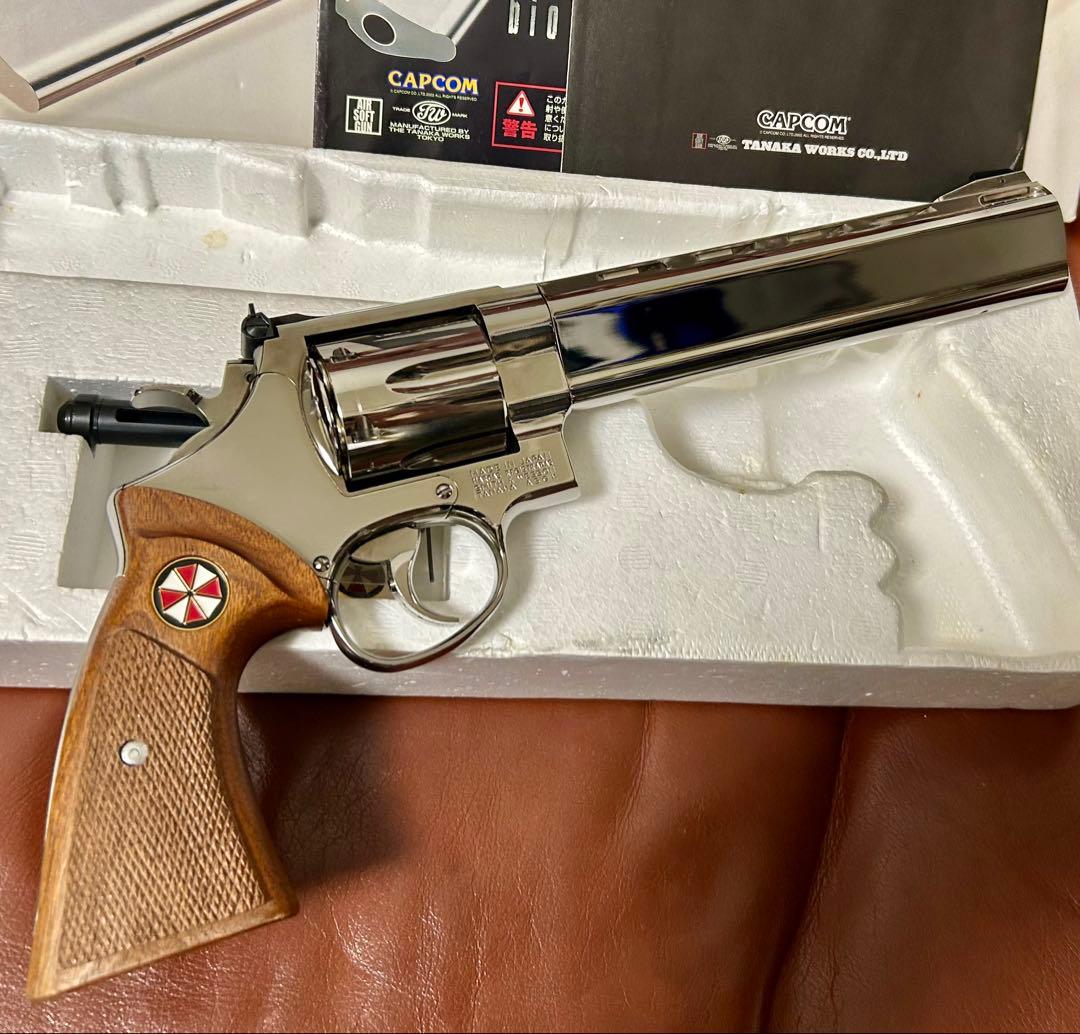 タナカ アンブレラ マグナム リボルバー 8インチ バイオハザード 0 ビリー