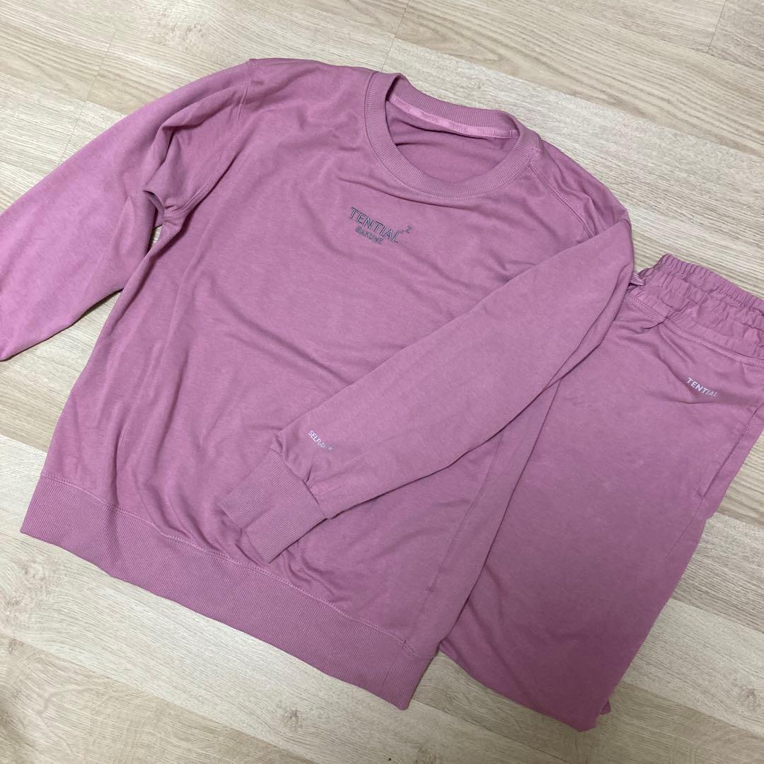 【極美品】今期　TENTIAL リカバリーウェア　ルームウェアピンク　M