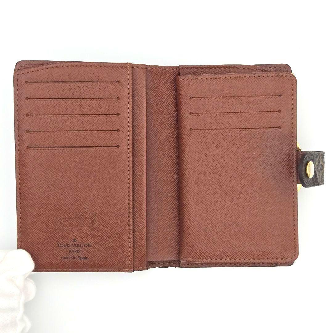 新型 ルイヴィトン ポルトフォイユ ヴィエノワ モノグラム がま口 二つ折り財布