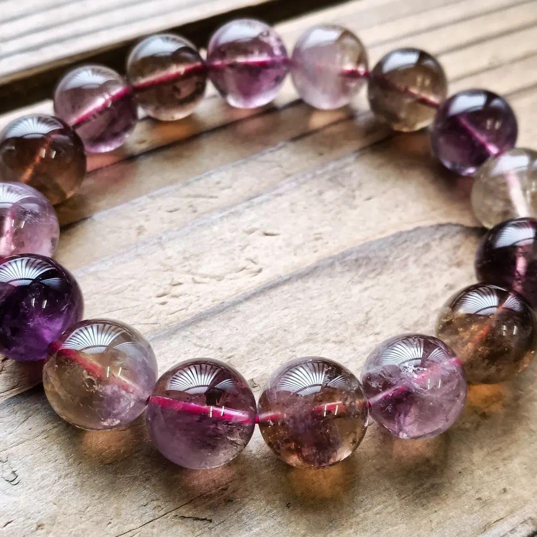 魔法陣の4（マジックフォー）のブレスレット スーパーセブン アメトリン シトリン