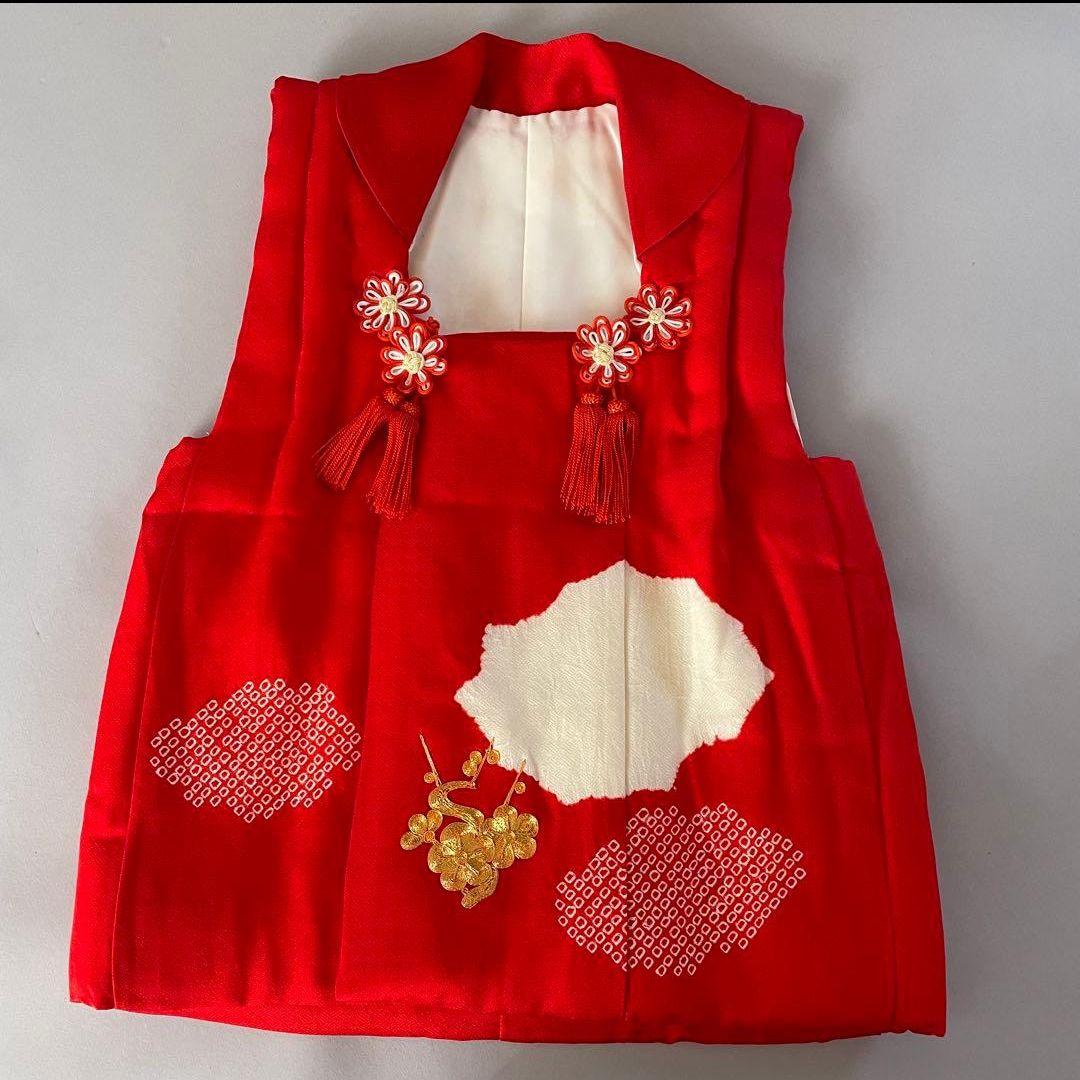 七五三用 赤い着物セット