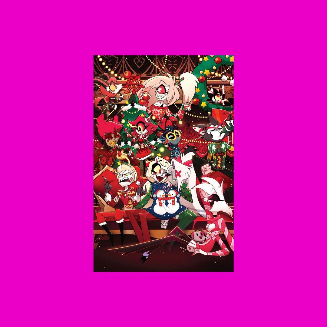 新品未使用 ハズビンホテル 海外公式ショップ クリスマス ホテルスタッフポスター