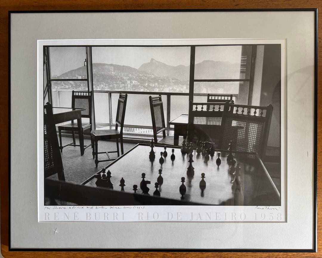 RENE BURRI 額装写真