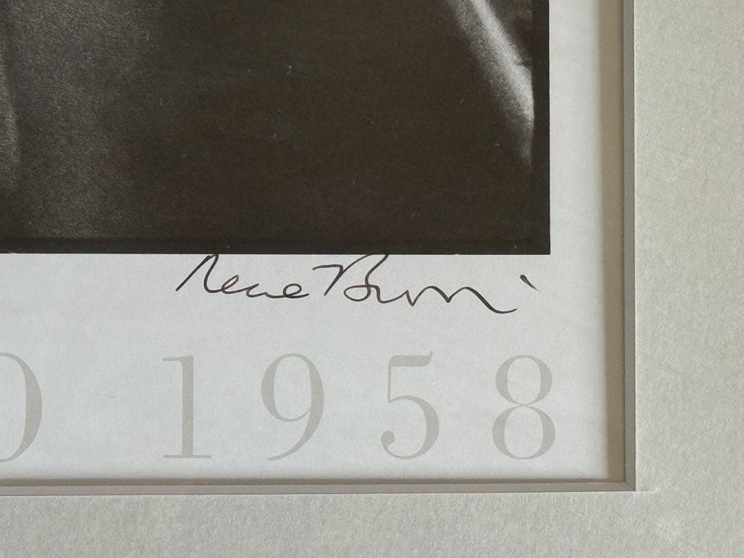 RENE BURRI 額装写真