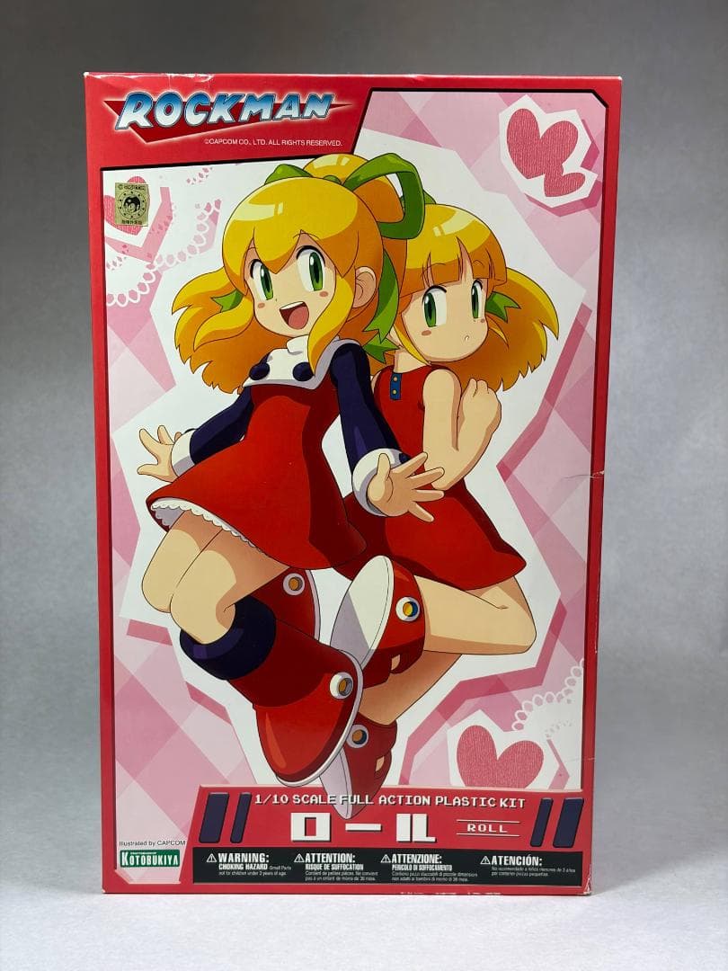【未組立】コトブキヤ ROCKMAN ロール 1/10 プラモデル