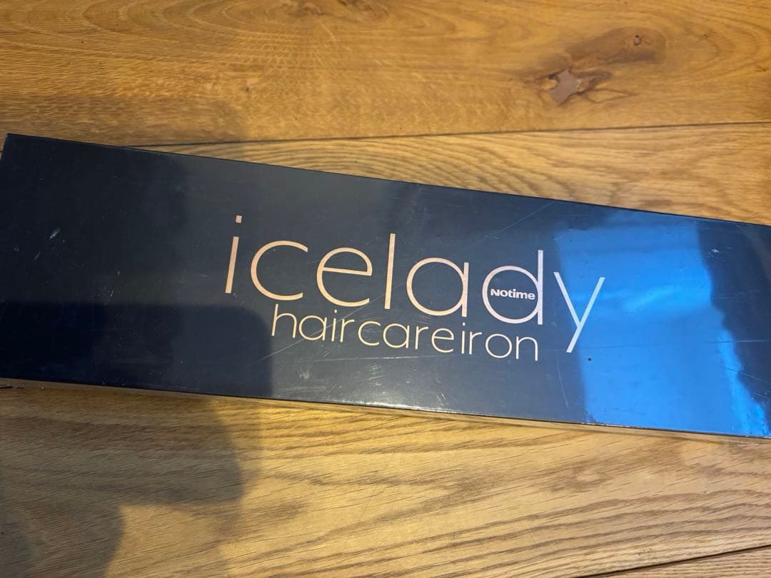 新品　ICE lady ヘアケア　ヘアアイロン